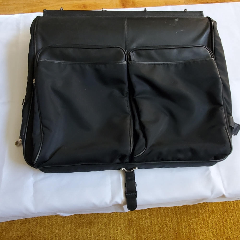 Vintage Coach Leather Canvas Garment Bag - Picture 2 of 9